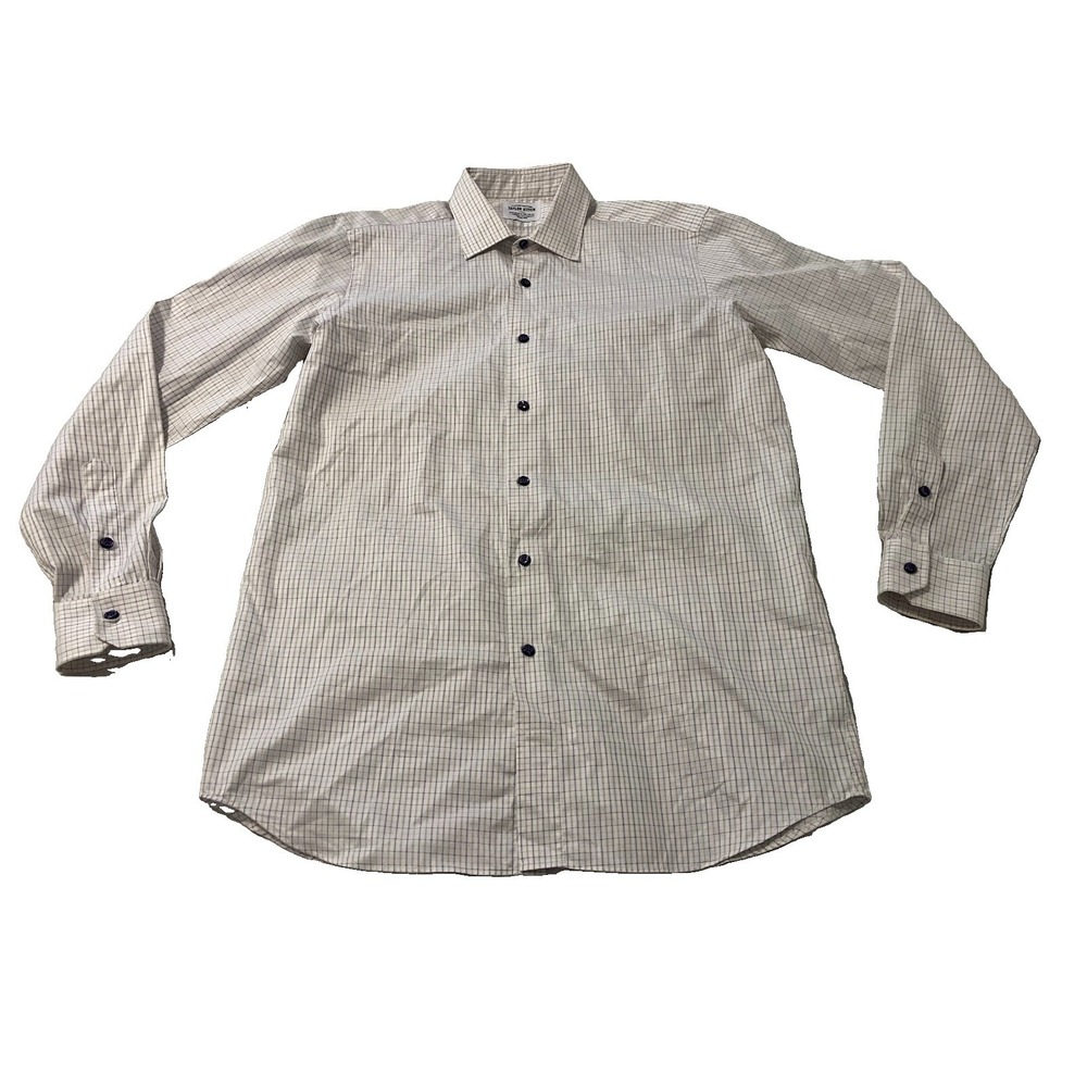 Taylor Stitch Custom Shirt Mens Medium Blue Oxford Button Down USA